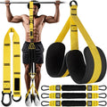 Pull Up Assistance Bands – Heavy Duty Adjustable Pull Up Assist Bands with Foot & Knee Support for Pull Up Bar. Pull Up Resistance Bands for Home Gym. Strength Training Equipment. Yellow